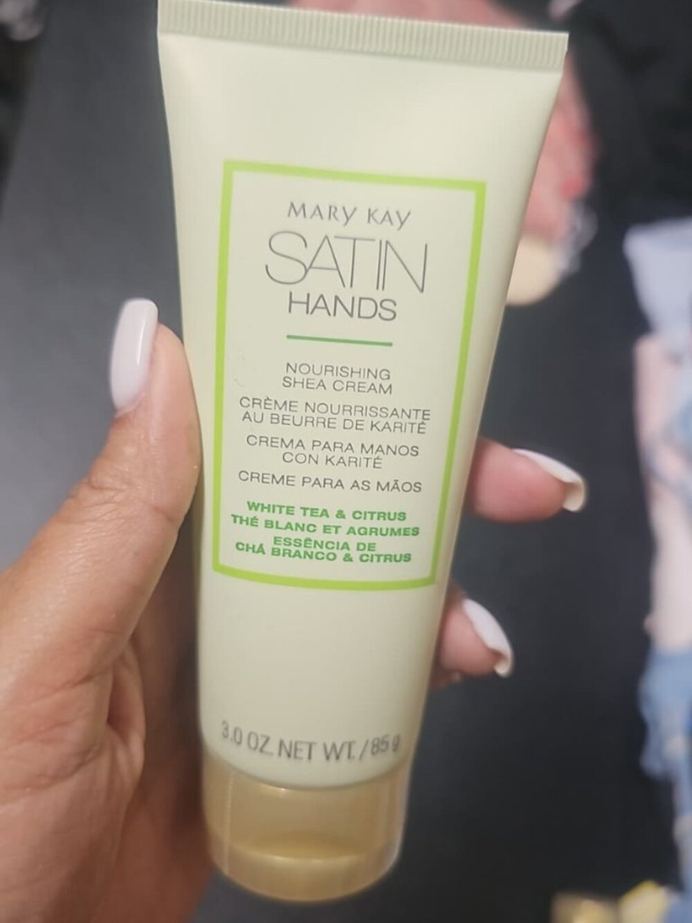 Mary Kay satin hands nourishing shea cream (White Tea & Citrus) - 3 oz